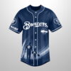 Brewers 2026 Happy Fathers Day Personalized Jersey 2