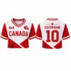 Canada World Cup 2026 Personalized Crop Top Jersey 1
