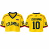 Colombia World Cup 2026 Personalized Crop Top Jersey 1