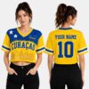 Curacao World Cup 2026 Personalized Crop Top Jersey 2