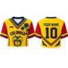 Custom Colombia World Cup 2026 Crop Top Jersey 1
