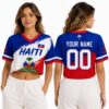 Haiti World Cup 2026 Personalized Crop Top Jersey 2