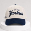 Jalen Brunson Knicks In 5 Yankees Corduroy Hat (2)