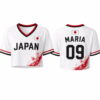 Japan World Cup 2026 Personalized Crop Top Jersey 1