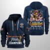 Knicks 3X Final Champions 2026 Quarter Zip Hoodie 4