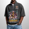Knicks 3X Finals Champions 2026 Waffle Collar Short Sleeved Shirt 3