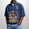 Knicks 3X Finals Champions 2026 Waffle Collar Short Sleeved Shirt 4