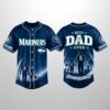 Mariners 2026 Happy Fathers Day Personalized Jersey 1