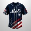 Personalized Mets Independence Day 250 Years Of Freedom 1776 2026 Jersey 2
