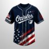 Personalized Orioles Independence Day 250 Years Of Freedom 1776 2026 Jersey 2