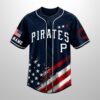Personalized Pirates Independence Day 250 Years Of Freedom 1776 2026 Jersey 2