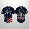 Personalized Tigers Independence Day 250 Years Of Freedom 1776 2026 Jersey 1