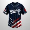 Personalized White Sox Independence Day 250 Years Of Freedom 1776 2026 Jersey 2