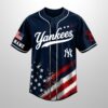 Personalized Yankees Independence Day 250 Years Of Freedom 1776 2026 Jersey 2