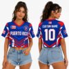 Puerto Rico World Cup 2026 Personalized Crop Top Jersey 2