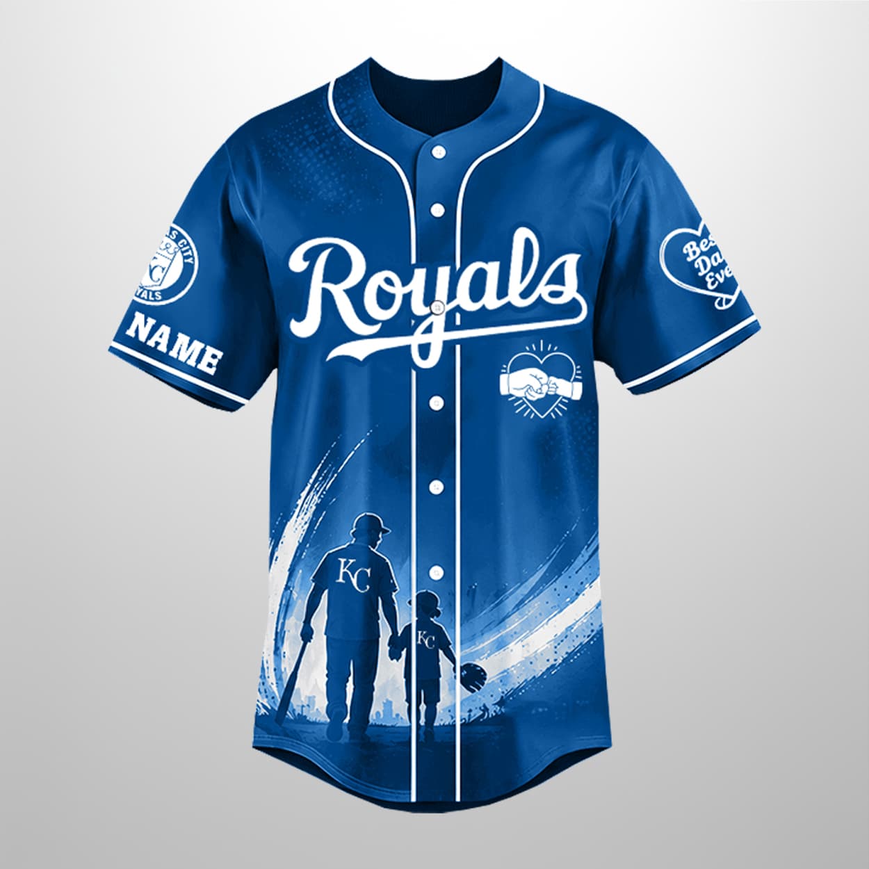 Royals 2026 Happy Father's Day Personalized Jersey 2 Royals 2026 Happy Fathers Day Personalized Jersey 2