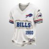 Bills Est 1946 All Over Print Distressed Ripped Shirt 2