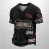 Cardinals Est 1946 All Over Print Distressed Ripped Shirt 2