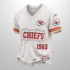 Chiefs Est 1946 All Over Print Distressed Ripped Shirt 3