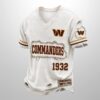 Commanders Est 1946 All Over Print Distressed Ripped Shirt 2
