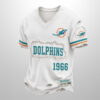 Dolphins Est 1946 All Over Print Distressed Ripped Shirt 3