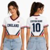 England World Cup 2026 Personalized Crop Top Jersey 3 England World Cup 2026 Personalized Crop Top Jersey (2)