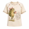 Faith Frogs First Of All Jesus Thinks Im A Delight Printed Casual T Shirt