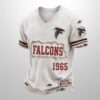 Falcons Est 1946 All Over Print Distressed Ripped Shirt 3