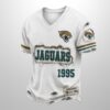 Jaguars Est 1946 All Over Print Distressed Ripped Shirt 3
