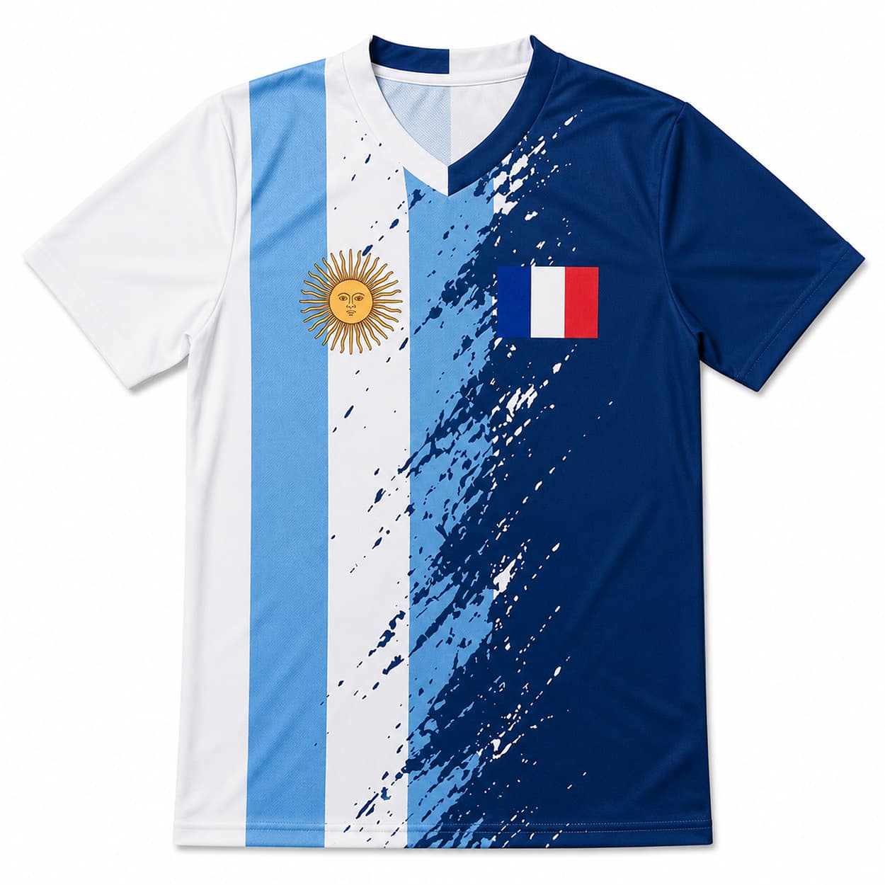 Personalized Argentina x France World Cup 2026 Football Jersey 1 Personalized Argentina x France World Cup 2026 Football Jersey 1