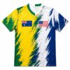 Personalized Half Australia Half USA World Cup 2026 Football Jersey 5 Personalized Half Australia Half USA World Cup 2026 Football Jersey 1