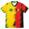 Personalized Half Brasil Half Belgium World Cup 2026 Football Jersey 1