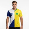 Personalized Half Scotland Half Brazil World Cup 2026 Football Jersey 2