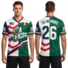Personalized Half USA Half Mexico World Cup 2026 Football Jersey 2