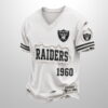 Raiders Est 1946 All Over Print Distressed Ripped Shirt 2