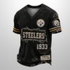 Steelers Est 1946 All Over Print Distressed Ripped Shirt 1