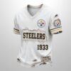 Steelers Est 1946 All Over Print Distressed Ripped Shirt 3