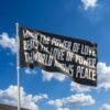 When The Power Of Love Beats The Love Of Power Flag (2)