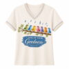 Womens I Will Sing Of The Goodness Of God Psalm 89 1 Christian Bird Print Casual V Neck Tee
