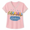 Womens I Will Sing Of The Goodness Of God Psalm 89 1 Christian Bird Print Casual V Neck Tee2