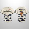 2026 Brewers NARUTO Night Jersey Giveaway (1)