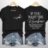 RIP Dolly Parton If You Want The Rainbow You Gotta Put Up With The Rain Print T Shirt (2)