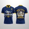 Brewers NLCS Champions 2026 Polo Shirt 1