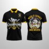 Brewers NLCS Champions 2026 Polo Shirt 3