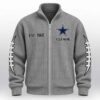 Cowboys Est 1960 Waffle Zip Up Sweatshirt